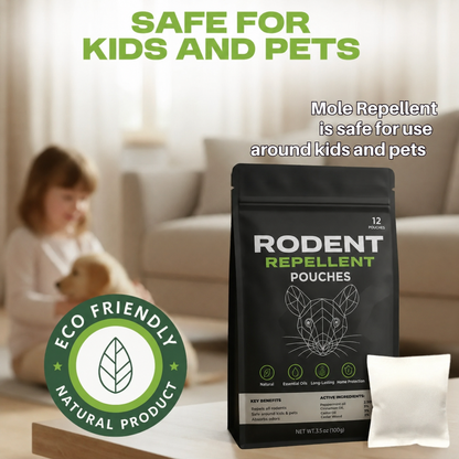 Place These Pouches Anywhere Rodents Hide And Watch Them Disappear.