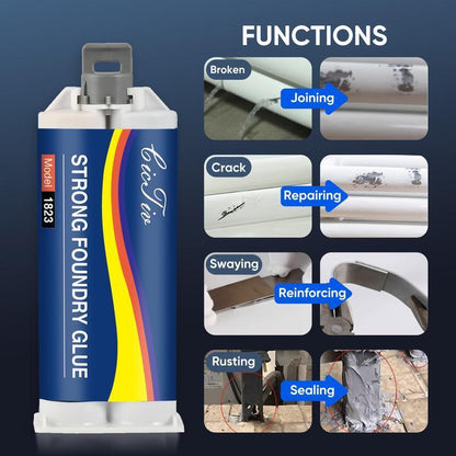 ✨ Industrial High-Temp Liquid Weld | Extreme Heat Resistant Epoxy