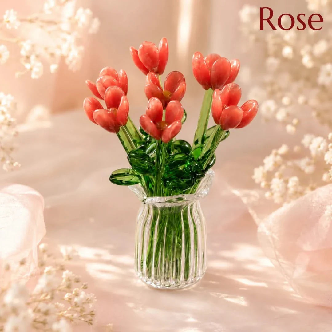 Seurico Glass Bouquet
