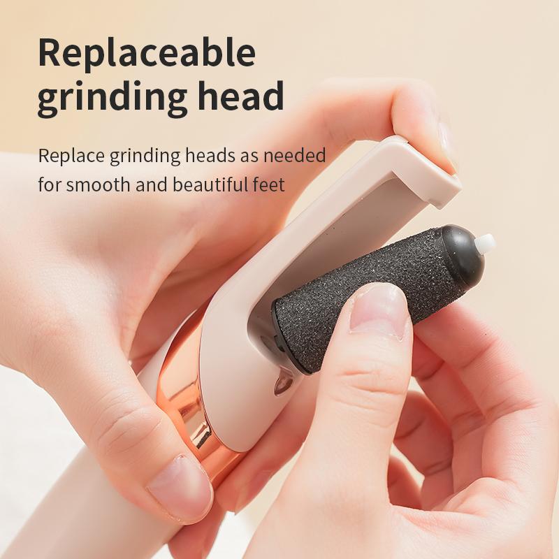 ✨ Professional Electric Foot File: Erase Cracked Heels & Get Baby-Soft Feet in Seconds 🦶
