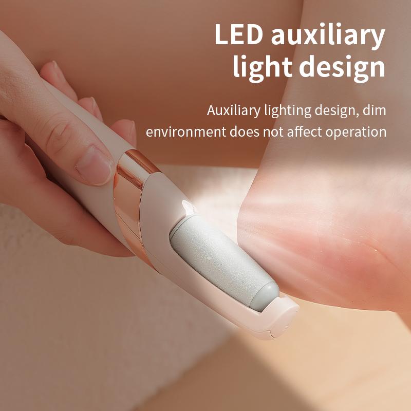 ✨ Professional Electric Foot File: Erase Cracked Heels & Get Baby-Soft Feet in Seconds 🦶