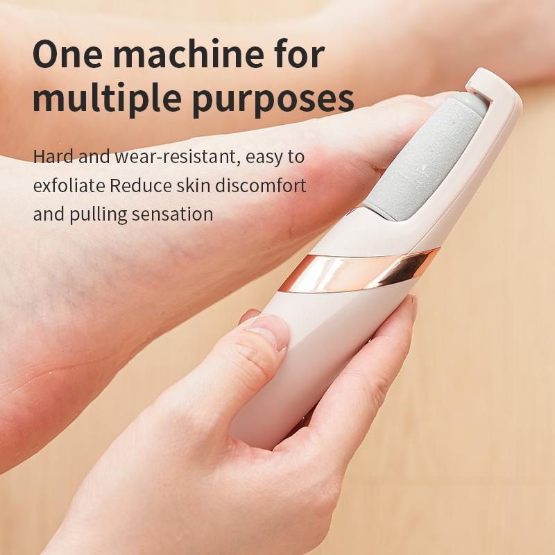 ✨ Professional Electric Foot File: Erase Cracked Heels & Get Baby-Soft Feet in Seconds 🦶