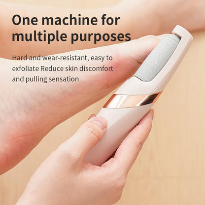 ✨ Professional Electric Foot File: Erase Cracked Heels & Get Baby-Soft Feet in Seconds 🦶