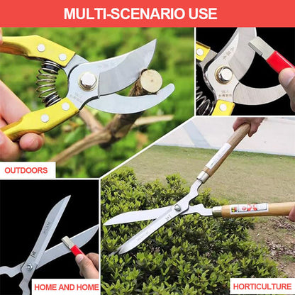 Multi-Purpose Handheld Knife & Tool Sharpener – Compact Sharpener for Kitchen, Garden & Everyday Blades