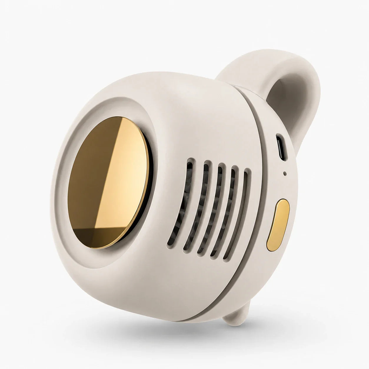 No-Sweat Wearable Cooling Fan | Ultralight 360° Clip-On AC to Save Your Makeup ✨