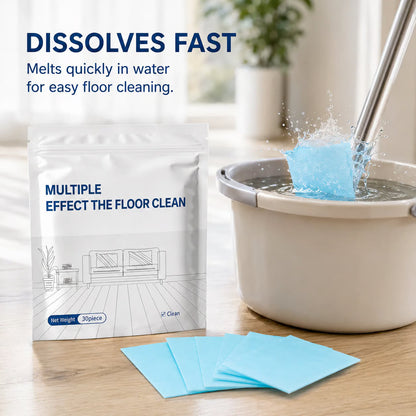 🔥Multi-Surface Floor Cleaning Sheets | Antibacterial & Streak-Free (30-Pack)