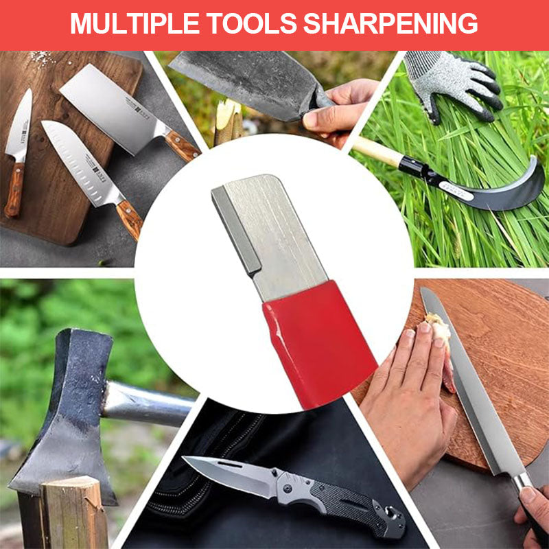 Multi-Purpose Handheld Knife & Tool Sharpener – Compact Sharpener for Kitchen, Garden & Everyday Blades