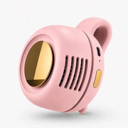No-Sweat Wearable Cooling Fan | Ultralight 360° Clip-On AC to Save Your Makeup ✨