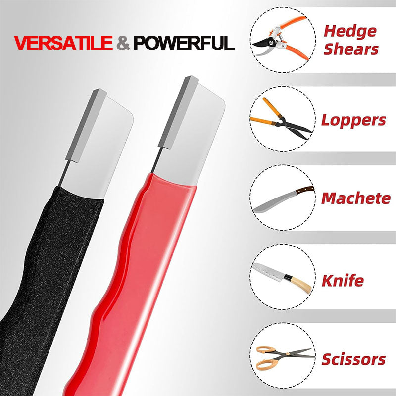 Multi-Purpose Handheld Knife & Tool Sharpener – Compact Sharpener for Kitchen, Garden & Everyday Blades