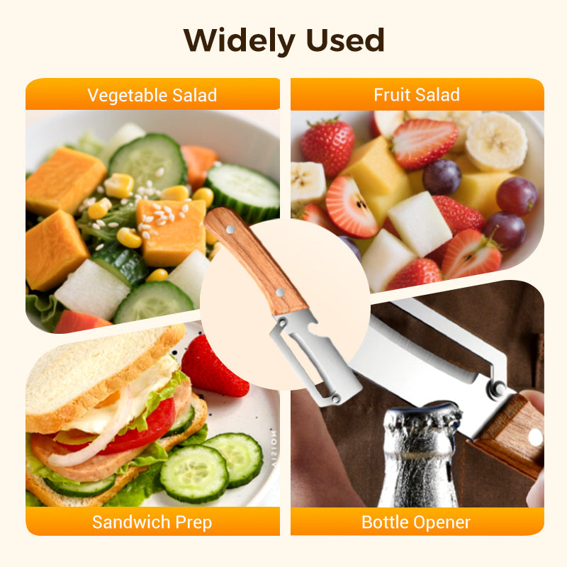 ✨ 3-in-1 Multi-Functional Vegetable Peeler | Prep Veggies 2X Faster