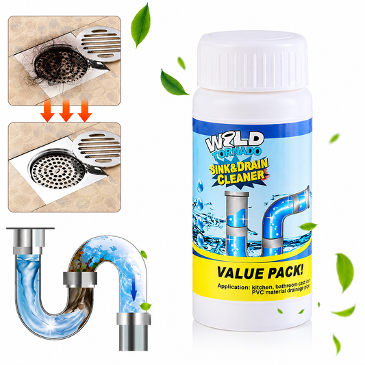🏆 Instant Foaming Drain Clog Remover (Dissolves Hair & Grease)