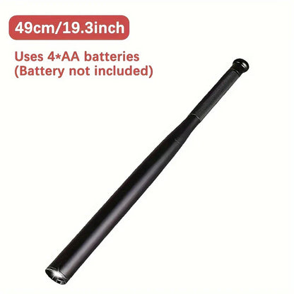 🔦🔥LED Flashlight Baseball Baton For Self Defense & Night Safety