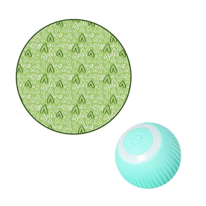 Smart Electric Spinning Cat Toy Ball und Pink Hunting Set