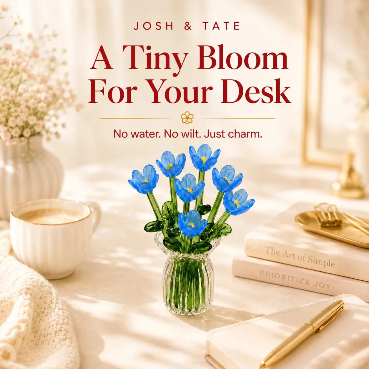 Seurico Glass Bouquet
