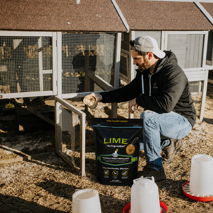 First Saturday Lime™ Monthly Insect Repellent | Maximum Strength Yard & Coop Protection