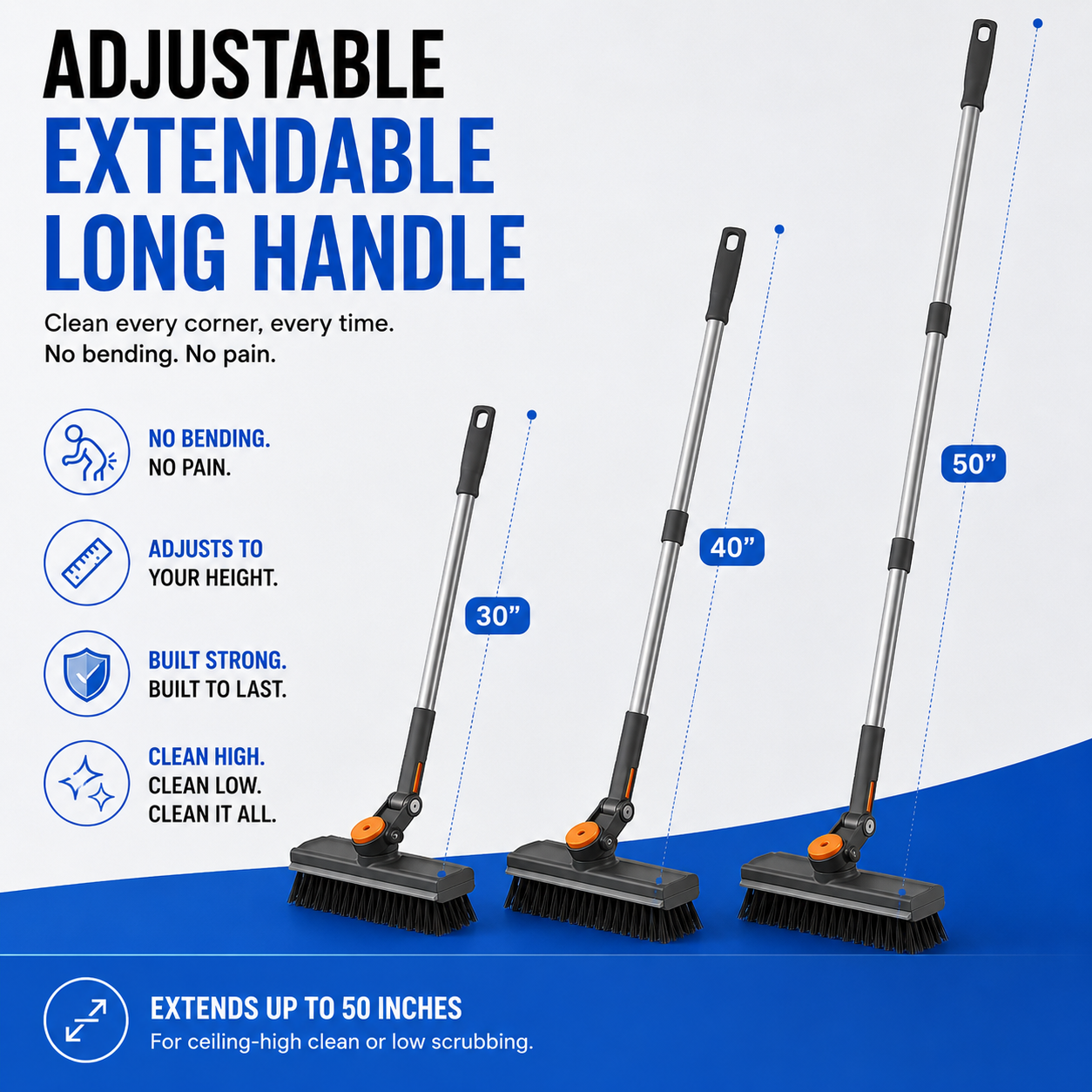 Save Money On Cleaning Tools 3-In-1 Cleaning System