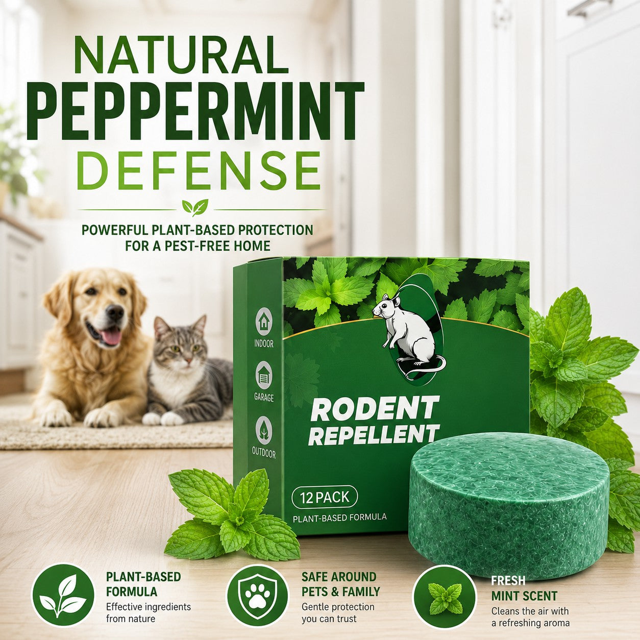 Get Rid of Rats & Mice — Without Poison, Traps, or Chemicals