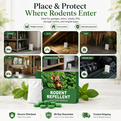 Natural Rodent Repellent Balls