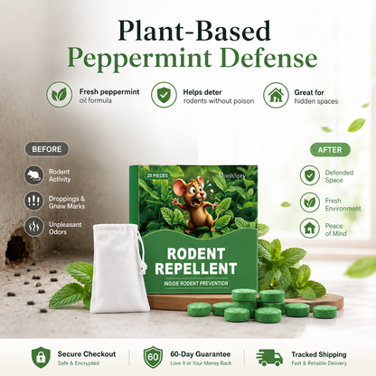 Natural Rodent Repellent Balls