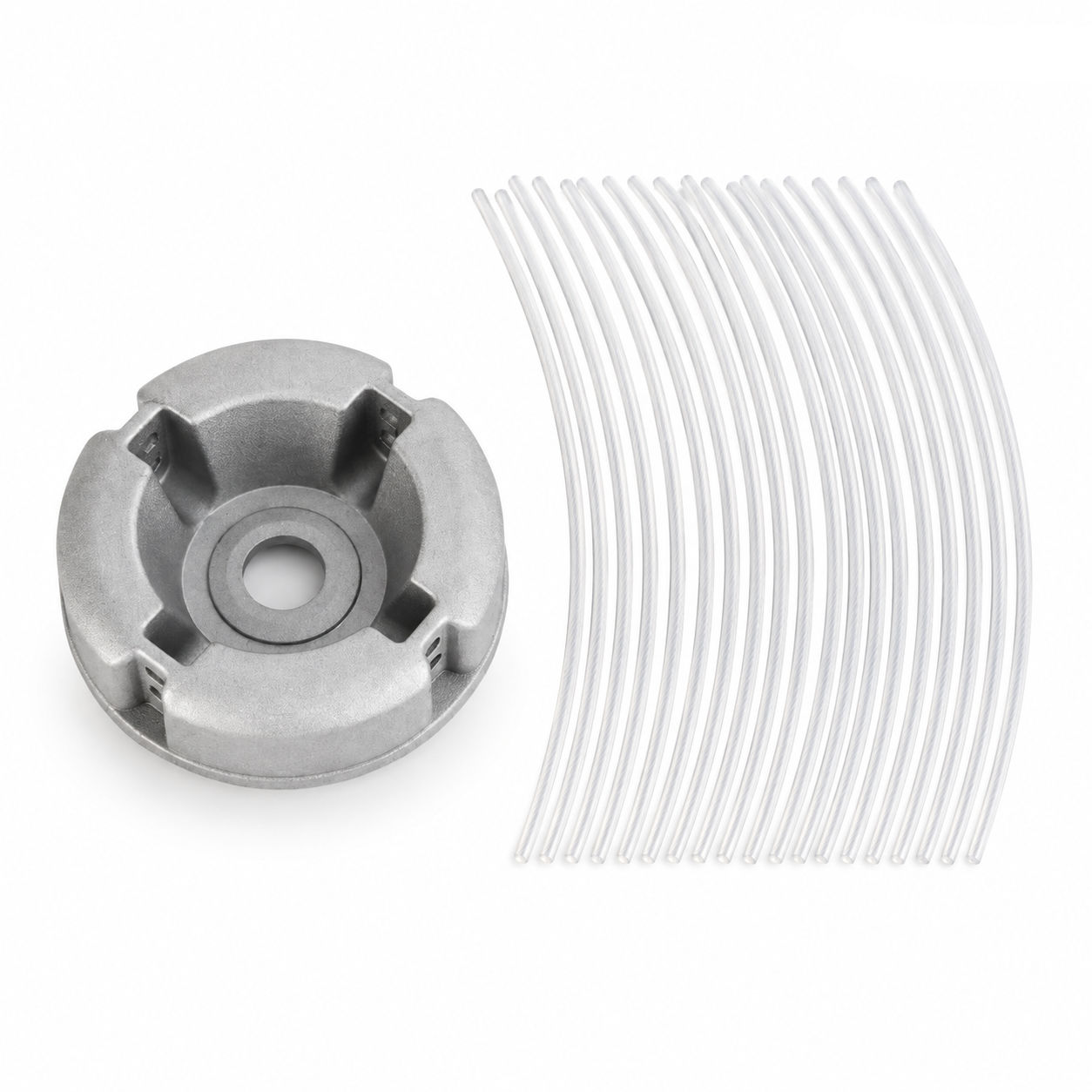 ⚙️ 50% OFF NOW! 🌿 Aluminum Trimmer Head – 4-Line Cutting & Universal Fit – Heavy-Duty & Easy Line Replacement 🏡