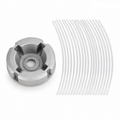 ⚙️ 50% OFF NOW! 🌿 Aluminum Trimmer Head – 4-Line Cutting & Universal Fit – Heavy-Duty & Easy Line Replacement 🏡