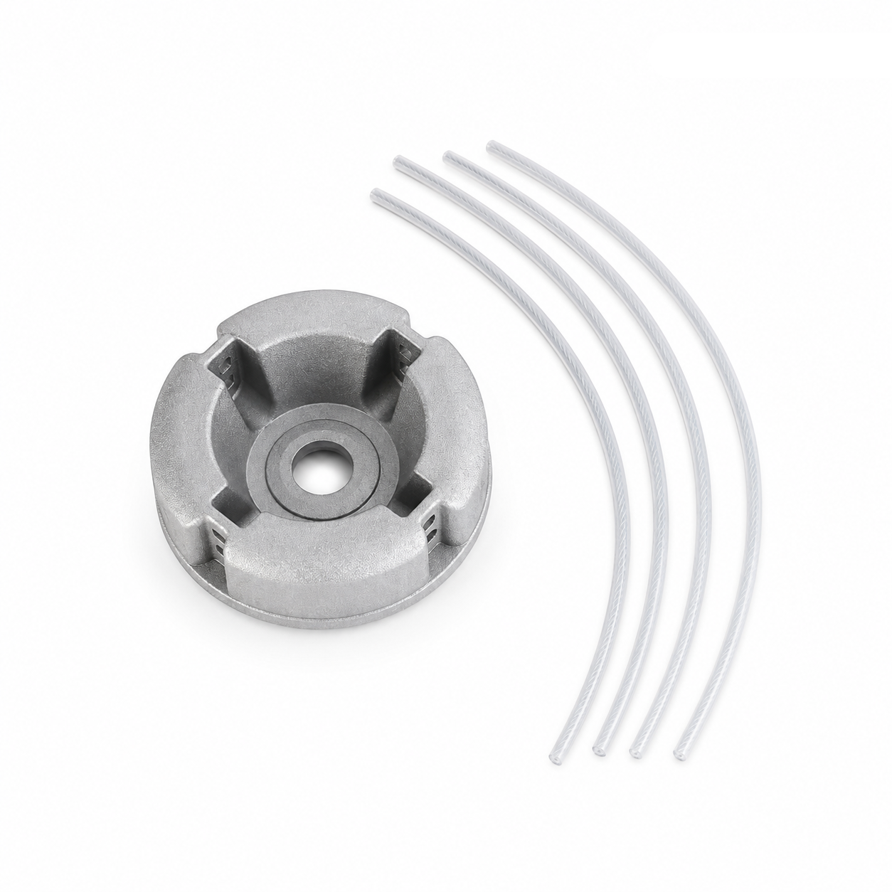 ⚙️ 50% OFF NOW! 🌿 Aluminum Trimmer Head – 4-Line Cutting & Universal Fit – Heavy-Duty & Easy Line Replacement 🏡