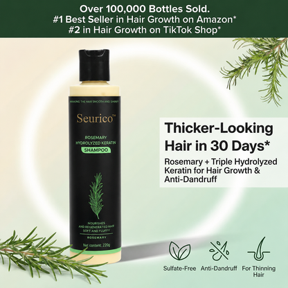 Seurico™ Rosemary Shampoo | Hair Growth & Anti-Dandruff Scalp Treatment