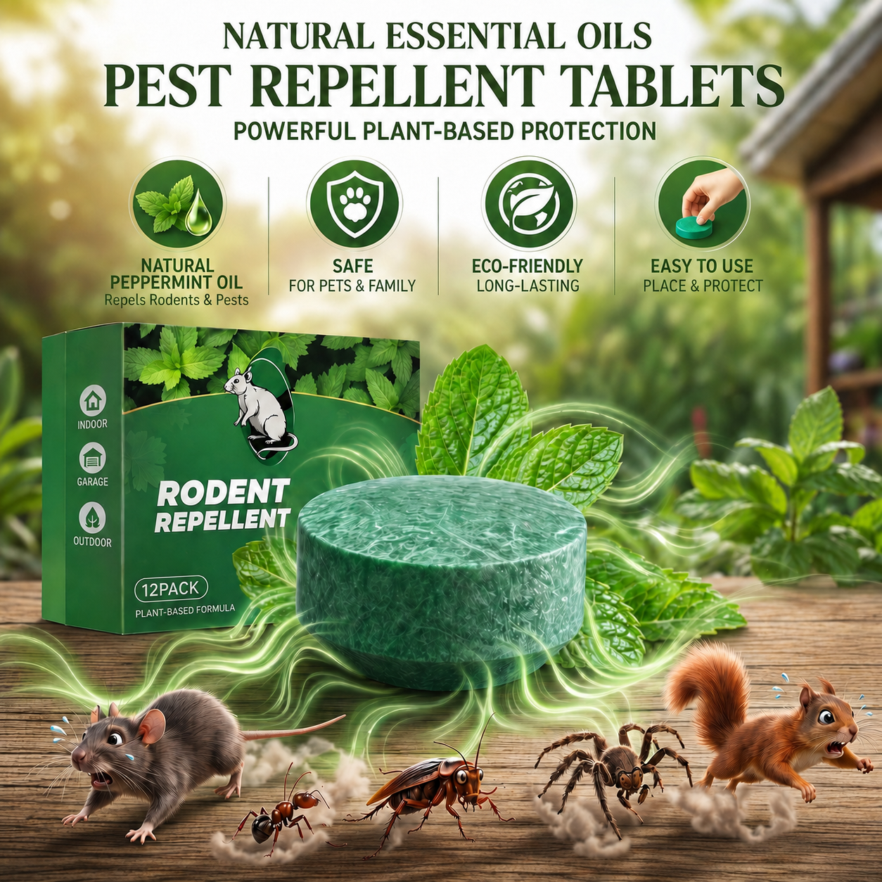 Get Rid of Rats & Mice — Without Poison, Traps, or Chemicals