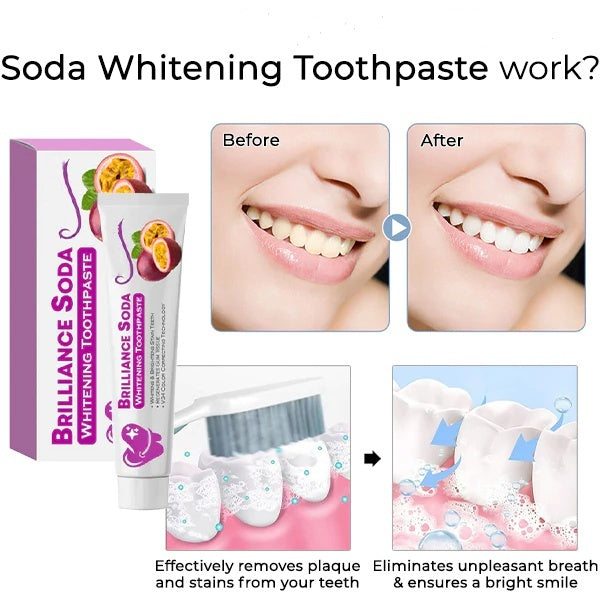 Brilliance Soda Whitening Zahnpasta✨