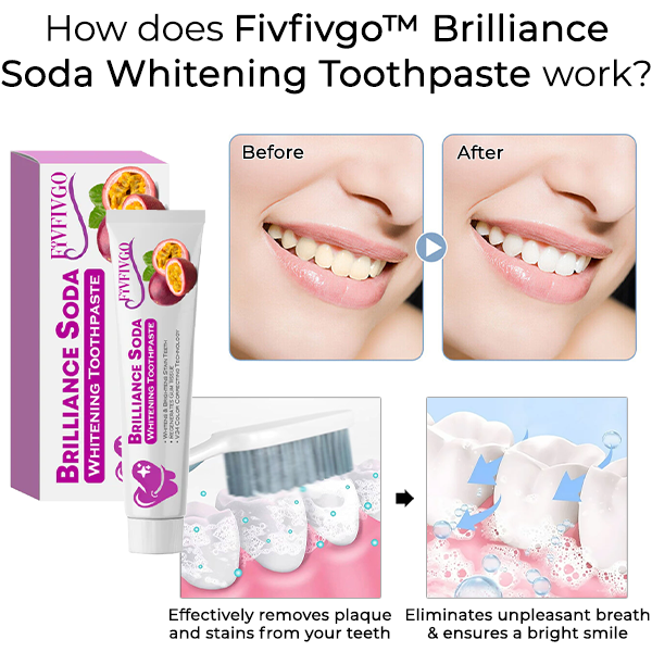 Brilliance Soda Whitening Zahnpasta