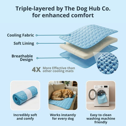 Keep Your Dog Cool and Comfy! 🧊——Cooling Dog Mat