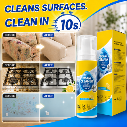 ✨ No-Rinse Foam Cleaner – Spray, Wipe & Refresh