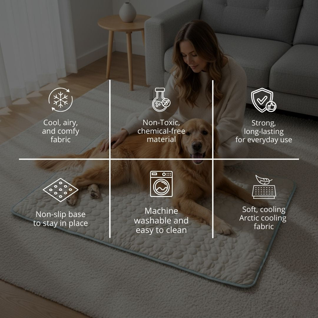 Keep Your Dog Cool and Comfy! 🧊——Cooling Dog Mat