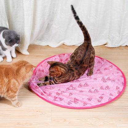 Smart Electric Spinning Cat Toy Ball und Pink Hunting Set