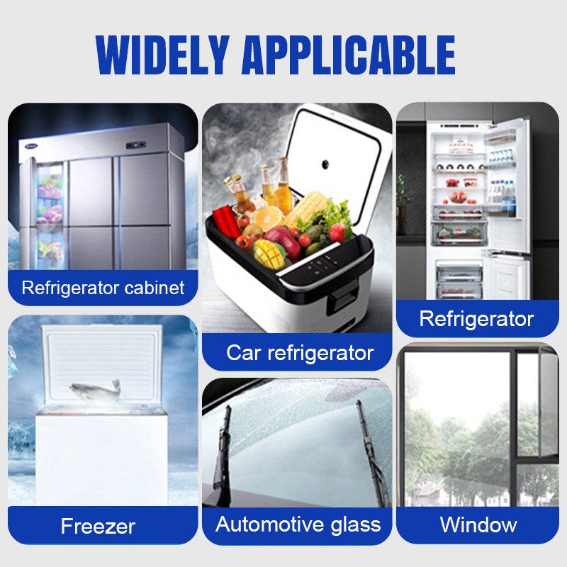 🧊 Buy 2 Get 1 Free | Defrosting Spray for Fridge Freezer 🎁 Includes Free Spatula