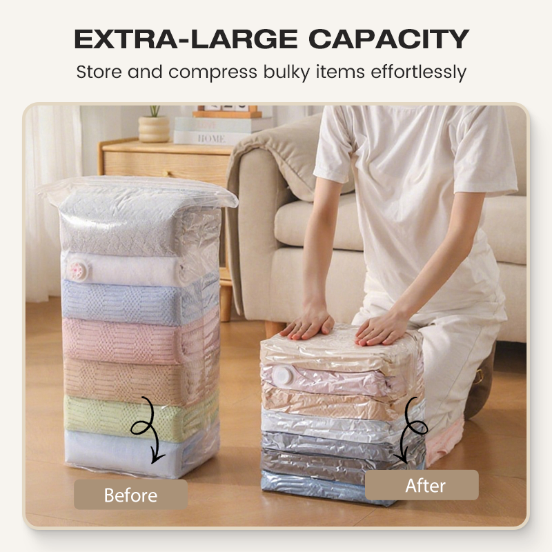 🌸Last Day Buy 2 Get 1 Free💗No-Pump 3D Vacuum Storage Bags