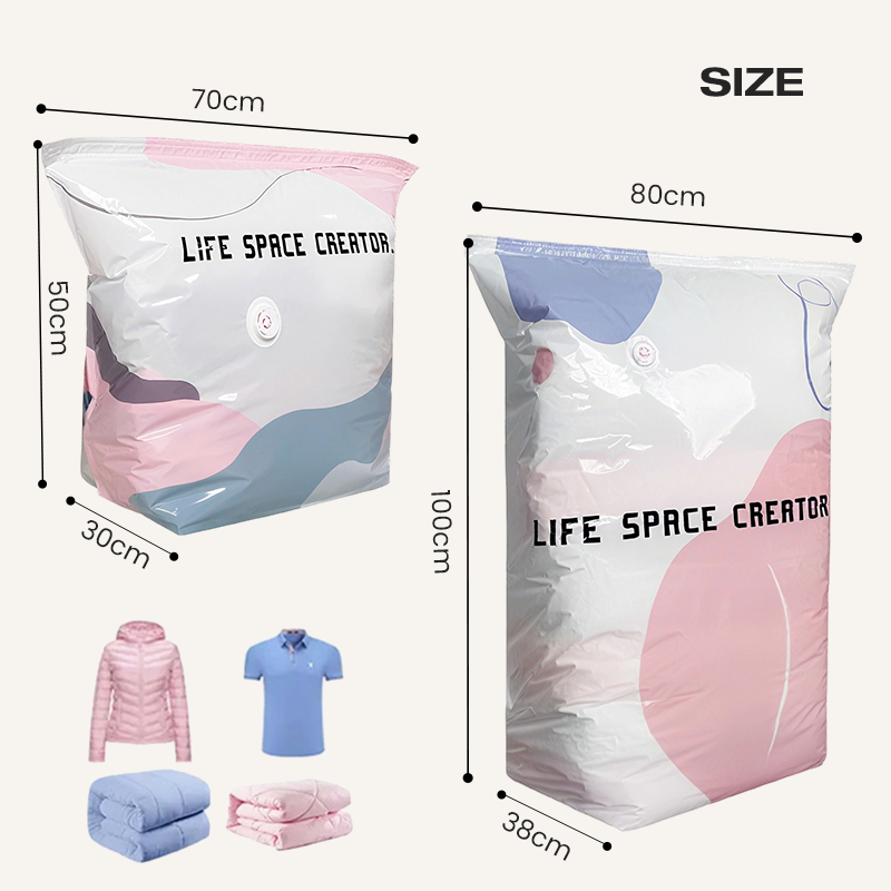 🌸Last Day Buy 2 Get 1 Free💗No-Pump 3D Vacuum Storage Bags