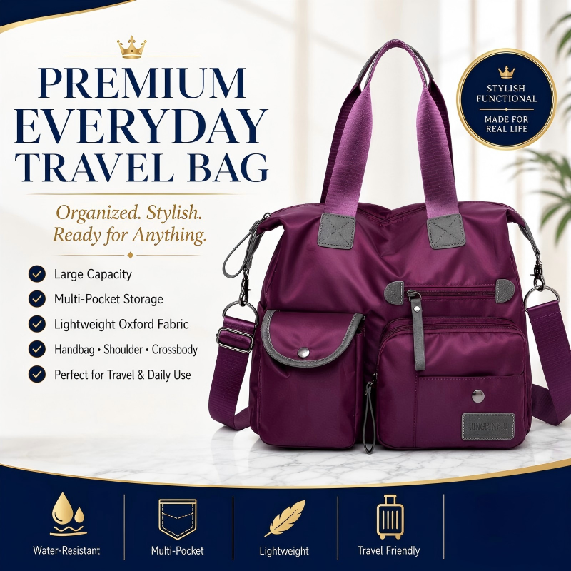 Large Capacity Waterproof Tote Bag for Women