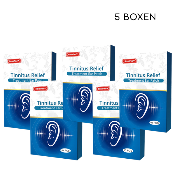 SonoPro Ohrpflaster zur Tinnitus-Behandlung