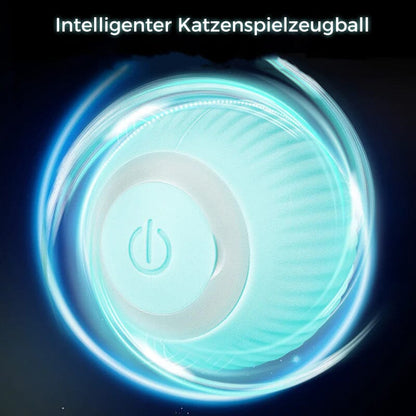 Smart Electric Spinning Cat Toy Ball und Pink Hunting Set