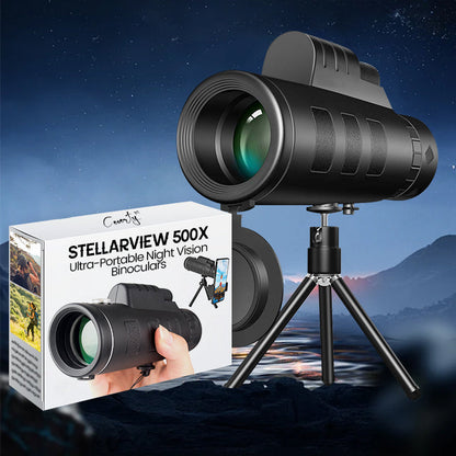 Ceoerty™ StellarView 500X Ultra-Portable Night Vision Binoculars