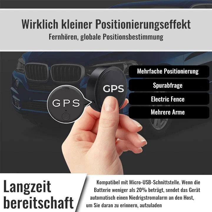 Seurico™ PROMAX EasyFind Mini Magnetischer GPS-Tracker
