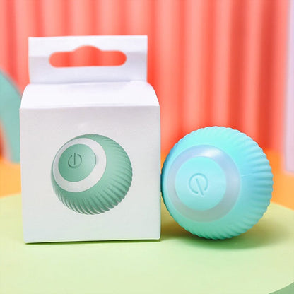 Smart Electric Spinning Cat Toy Ball und Pink Hunting Set