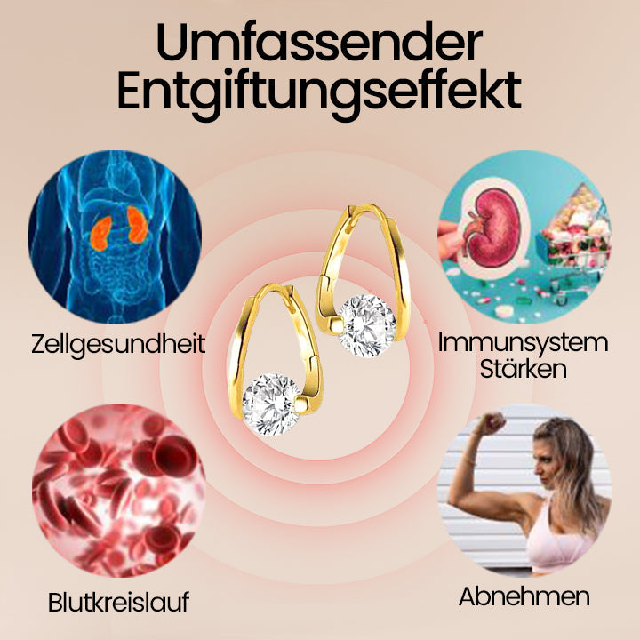 Negusy™ LymphHeal Magnettherapie-Ohrringe