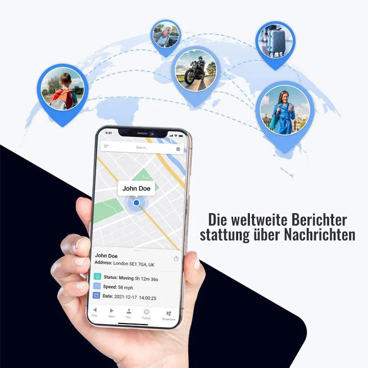 Seurico™ PROMAX EasyFind Mini Magnetischer GPS-Tracker