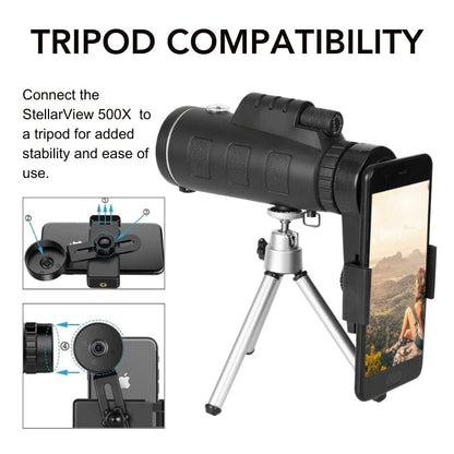 Negusy™ StellarView 500X Ultra-Portable Night Vision Binoculars