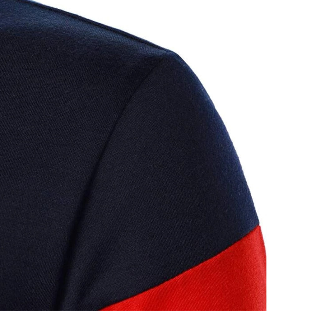 Men Polo Men Shirt Short Sleeve Polo Shirt Contrast Color Polo New Clothing Summer Streetwear Casual Fashion Men Tops