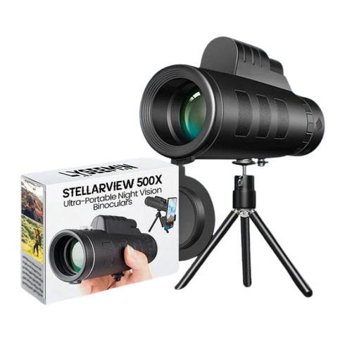 Negusy™ StellarView 500X Ultra-Portable Night Vision Binoculars