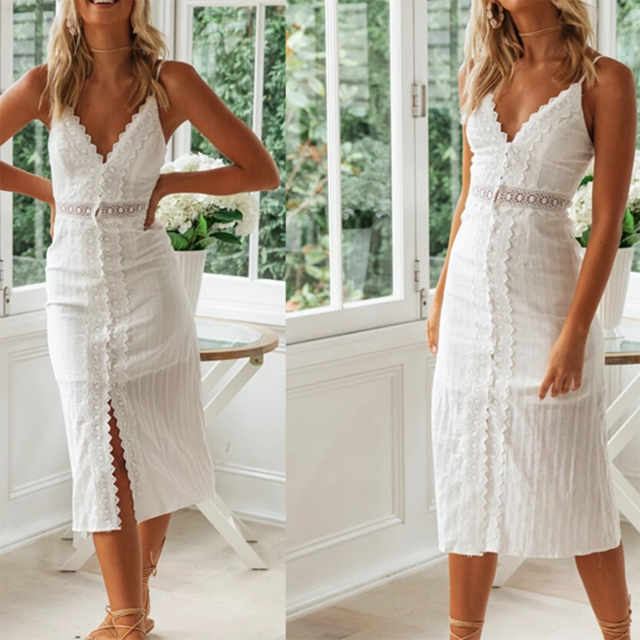 Midi Dress Women Summer Beach Dress Femme Casual Clothing Robe Backless Snake Print Chiffon Dress Lady Chic Elegant Dress 2020